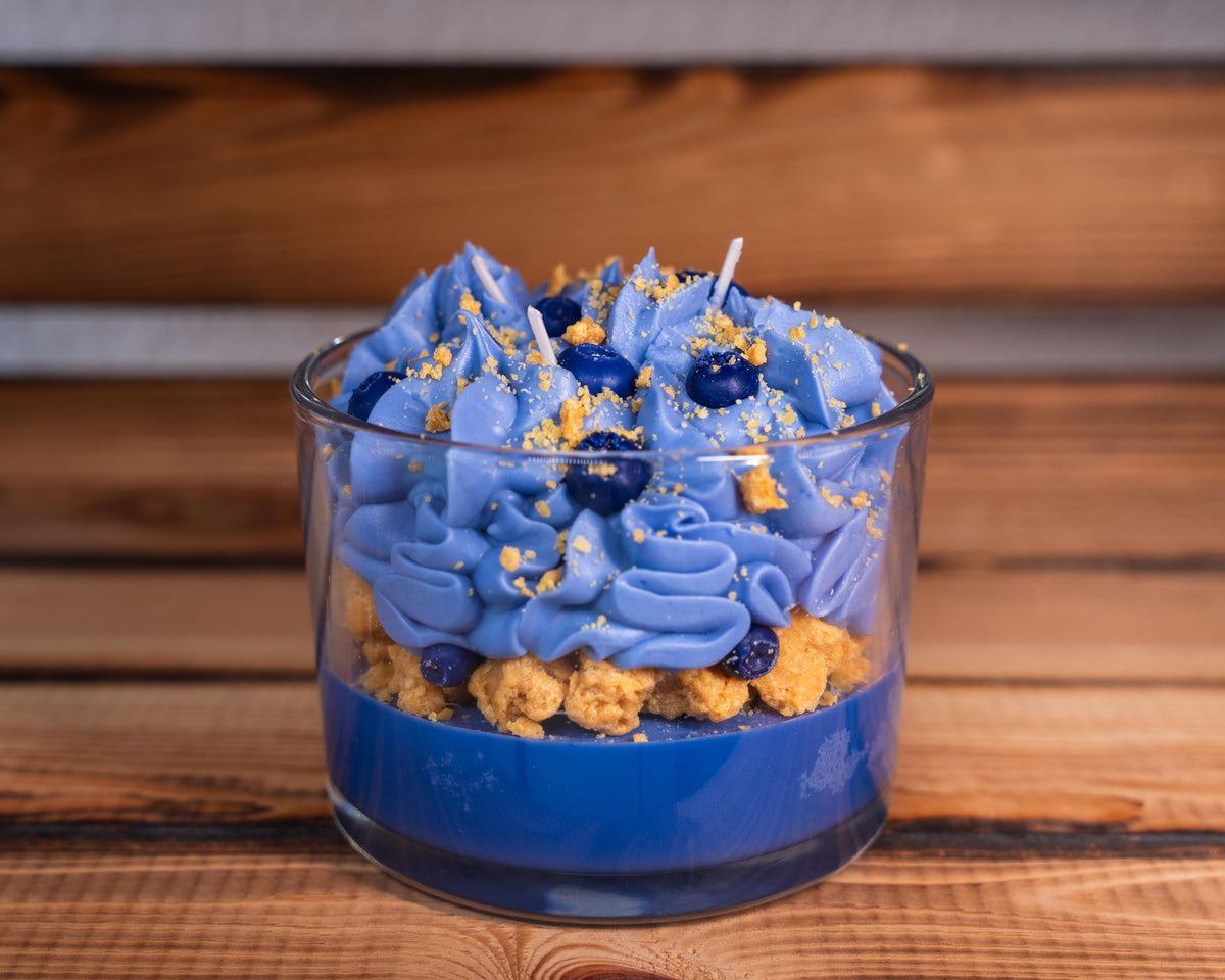 Blaubeerzauber | Sojawachskerze im Glas