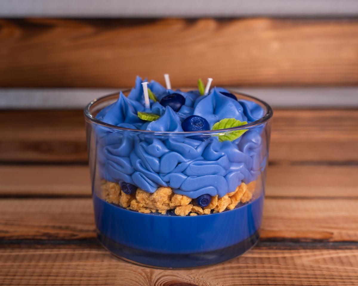 Blaubeerzauber | Sojawachskerze im Glas