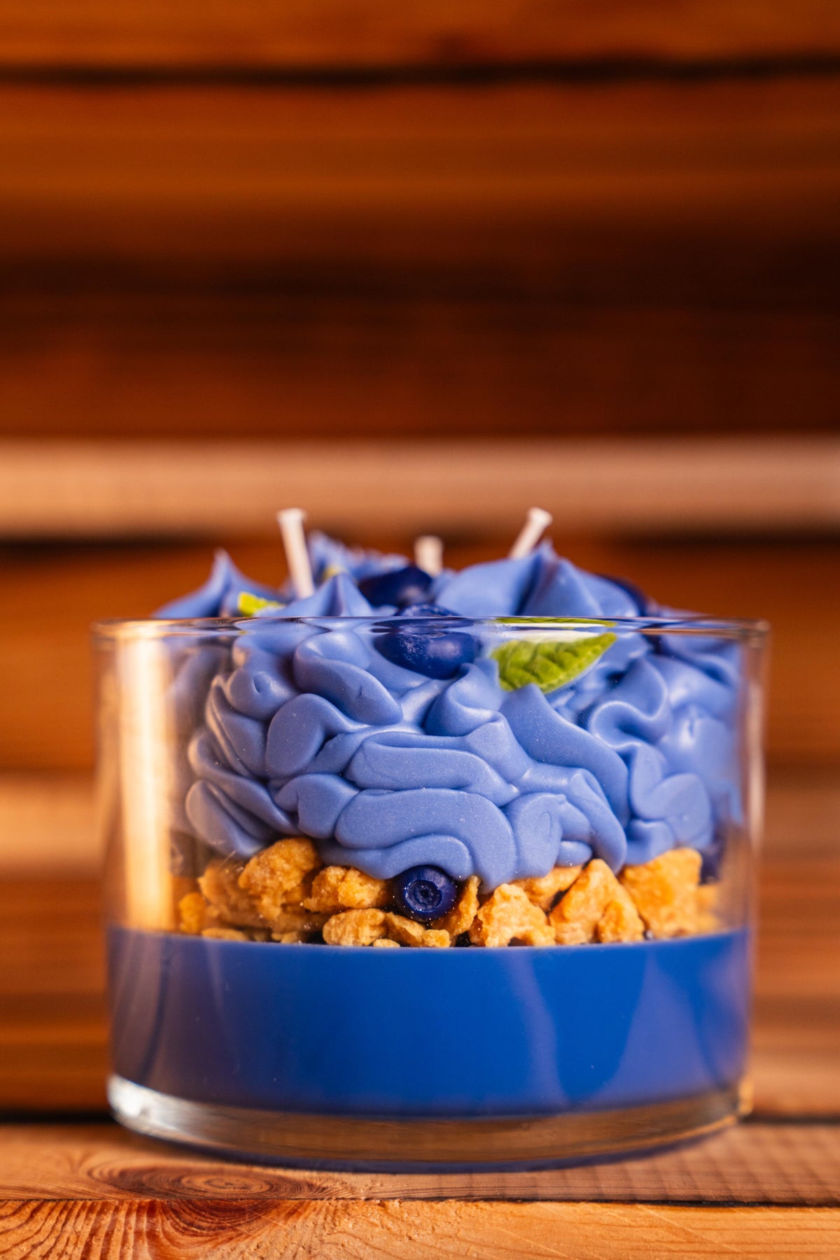 Blaubeerzauber | Sojawachskerze im Glas
