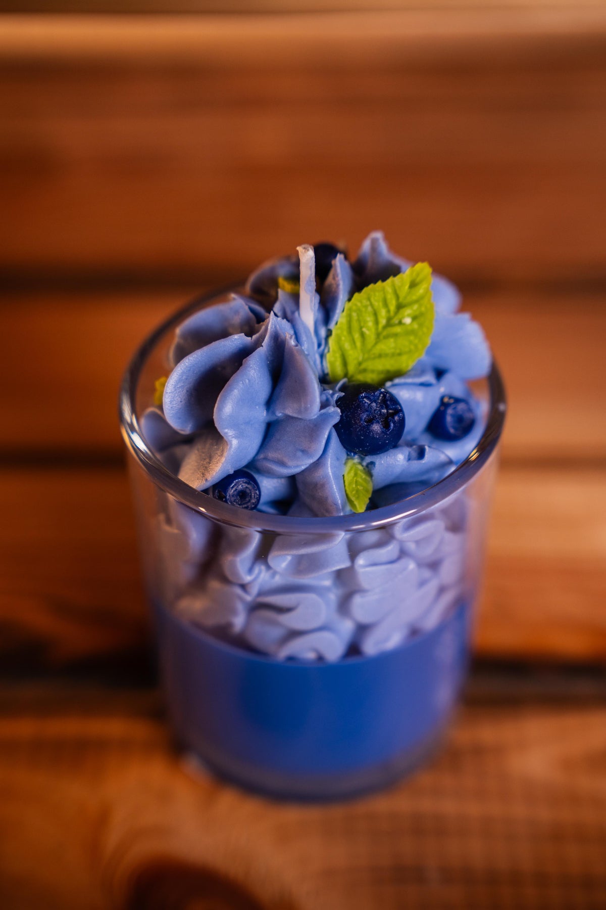 Blaubeertraum | Sojawachskerze im Glas