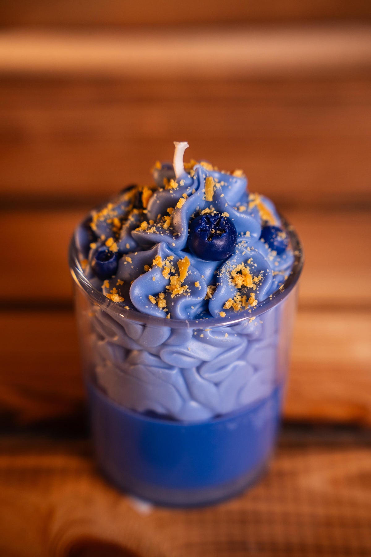 Blaubeertraum | Sojawachskerze im Glas